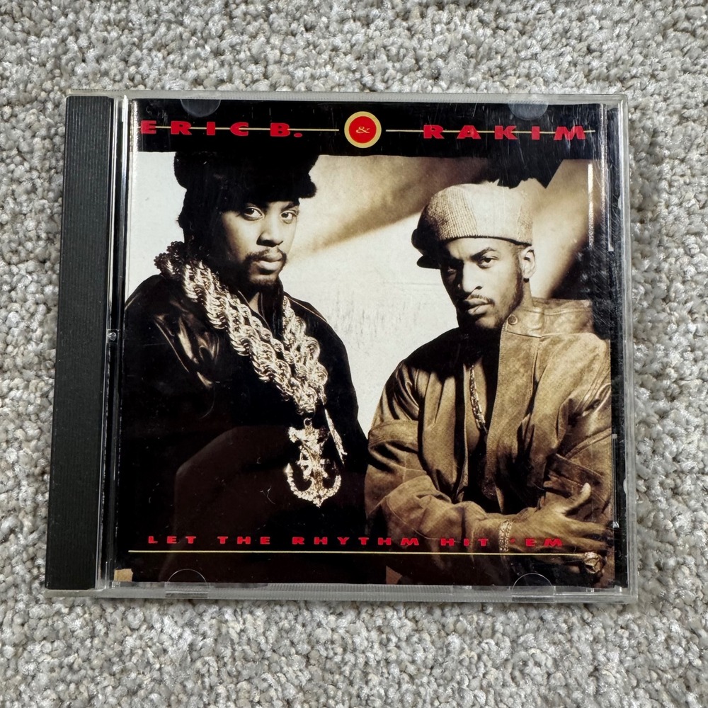 Eric B. & Rakim Let The Rhythm Hit 'Em CD 1990 MCA Records MCAD-6416 Hip Hop